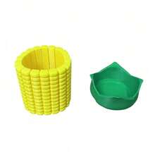 A Creative, Retractable Corn-Shaped Pen Holder: Combining Stationery Storage With Desktop Decor, It Is Perfect For Student Stationery Collections, Offers Simple Stress-Relief Functionality, And Makes An Ideal Christmas Or New Year Gift. - Sets - View 8