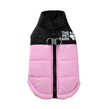 1pc Autumn Winter Warm Large Dog Jacket With D-Ring Thicken Windproof Pet Coat Winter Outdoor Clothes For Dog Suitable For Labrador Golden Retriever German Shepherd - Multicolor - View 14