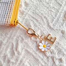 1/10/26PCS Letter Flower Keychain – Name/Initial (A-Z) – Durable Gift, Suitable For Men And Women – Applicable For Keychains With Father, Mother, Teacher, Friend Initials, Can Be Used For Backpack And Car Key Decoration Party Favors, Suitable For Graduation Season, Mother's Day, Father's Day, Wedding, Birthday Party And Other Occasions. - Multicolor - View 15