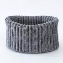 1pc Winter Knit Neck Warmer, Unisex Ribbed Neck Gaiter, Soft Thermal Windproof Neck Cover For Cycling, Hiking, Skiing, Running, Outdoor Sports & Daily Wear, Multiple Colors - Multicolor - View 10