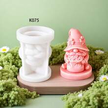 Santa Claus Scented Candle Silicone Mold Christmas Gift Cake Decoration Handmade DIY - Santa Claus - View 1