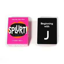 Splurt! Fast Thinking Word Card Game, Paper Party Card Game, Fast-Paced Competitive, Quick Thinking & Answering, Multi-Player Interactive, Suitable For Christmas, Birthday, Game Night, Family Gathering, Friends Gathering, 14+ Years Old, Humorous & Portable Game - Multicolor - View 6