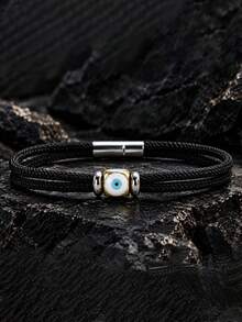 diffone Fashion Handmade 3mm Milan Rope Bracelet Charms Evil Eye Men Bracelet For Men Cool Jewelry - Evil Eye Bracelet - View 8
