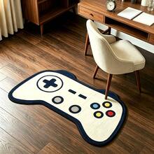 2025 New! DeramHy Home 1pc Cute & Fun Bathroom Rug, Non-Slip, Washable, Soft & Fluffy, Absorbent, Unique Personalized, Suitable For Bedroom, Bathroom, Dorm, Kitchen And Other Small Spaces. - White - View 3
