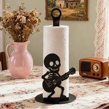 Halloween Paper Towel Holder, Home Kitchen Desktop Roll Storage Rack, Holiday Decorative Ornament - B - View 3