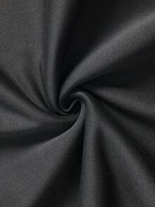 Men's Autumn/Winter Popular Casual Versatile Minimalist Button Up Collar Commuter Long Sleeve Sweatshirt - Black - View 11