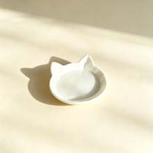 صينية مجوهرات مطبوعة ثلاثية الأبعاد على شكل أذن قطة، مناسبة لغرفة الزينة والحوض وتخزين المجوهرات. مثالية لديكور المنزل والمكتب ومكتب العمل وديكور السيارة - متعدد الألوان - مشاهدة 8