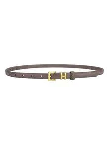 Ladies' H-Letter Buckle Belt, Simple And Luxurious Decorative Belt, Versatile Waist Accessories, Fashionable Women's Clothing Accessories - Multicolor - View 7