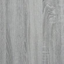 vidaXL Stojak na drukarkę z kółkami, Sonoma Grey, 60x50x67 cm - Szary - Zobacz 9