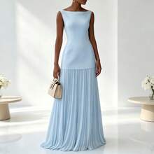 Women Two-Piece Outfits - Light Blue - View 8