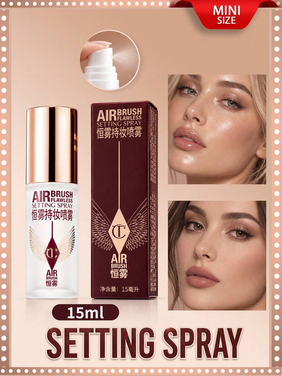 Charlotte Tilbury 15 مل/0.5 أونصة سائلة بخاخ التصوير المقطعي الكمبيوتر بخاخ التصفيف المثالي - 15 مل - مشاهدة 1