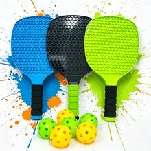 Raket Pickleball Olahraga Luar Ruangan, Dilengkapi dengan 2 Raket dan 2 Bola, Usia 14+ Tahun, Cocok untuk Latihan Pemula/Olahraga/Pertandingan Ganda, Hadiah Halloween/Hari Valentine/Paskah/Natal/Ulang Tahun/Tahun Baru/Thanksgiving dan Hari Raya Lainnya - MultiWarna - View 5