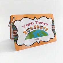 Lachilly Children's English Tense Flashcards, Double-Sided Learning Cards, Educational English Learning Toy, Interactive Learning Supplies - CA042 Learning Cards - View 9