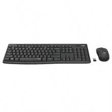 Logitech MK295 Black Wireless Keyboard And Mouse Combo, Silent Office Keyboard Set, Mouse And Keyboard For Laptop, Personal Computer, Desktop, Full-Size 104-Key Membrane Keyboard - View 8