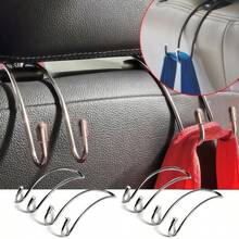 4pcs Stainless Steel Car Interior Hooks - A - View 7