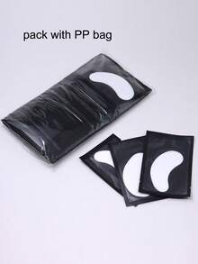 Hydrogel Eyelash Extension Patches Professional Under Eye Pads Eyelash Extension Stickers Eyelid Pads Makeup Tools - Black - View 4