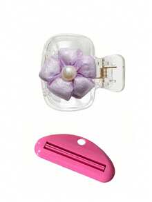Cherry Blossom Pattern Portable Toothbrush Cap, Transparent Travel Toothbrush Storage Box, Toothbrush Head Protective Clip, Toothbrush Storage Clip, Toothbrush Dust-Proof Protective Cover, Portable Design Easy To Carry, Dust-Proof Cap, Suitable As Gift For Couples, Friends, Family, Teachers, Travel Enthusiasts, Essential For Home, Dorm, Vacation, Suitable For Birthday Gift, Back To School Gift, Wedding Accessory, Spring/Summer Essential - A - View 16