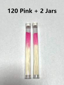 122pcs Ear Piercing Cleaning Swabs, Disposable Ear Piercing Care Cleaning Swabs, Anti-Clogging Ear Canal Cleaning Sticks, Used For Earwax Removal And Piercing Maintenance, Portable Ear Care Tool Set, Suitable For Travel, Daily Makeup Care, Personal Hygiene Essentials, New Year Gift - Multi-color - View 16