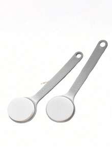 1pc Long Handle Body Lotion Applicator, Back Brush, Sponge Pad, Post-Bath Body Care Tool - Multicolor - View 10