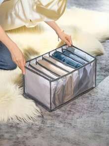 Underwear Storage Box, Socks & Underwear Organizer, Drawer Storage Bag, Sun Protection Travel Cooler Bag - Grey - View 3