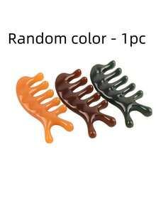 Head Massage Claw Scalp Relaxation Tool, Facial Massage Tool Scalp Gua Sha Head Massage Comb Gua Sha Massage Tool Face Lifting Massage Eye Massage Relaxation Tool, Deep Tissue Massage Relaxation Tool Multi-Function Handheld Head Massage Tool, Acupressure Trigger Point Massage, Also Suitable For Full Body Deep Tissue Massage. Made Of Resin Material, Smooth And Rounded. Washable And Reusable. - Multicolor - View 16