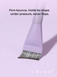 GUOXIAONIU Crescent Foundation Brush, Korean Makeup Brush Spatula Facial Brush For Liquid Foundation, Premium Face Makeup Brush For Blending Cream - One-swipe Seamless - View 6