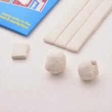 White Reusable Adhesive Putty 75g Removable Non-Damaging Multi-Purpose Sticky Clay, Suitable For Home School Office Posters Photos Picture Frames - A - View 6
