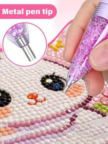 Handmade Diamond Painting Pen, Suitable For Diamond Painting DIY Dotting Tool - Full Set Handmade Nail Art Dotting Pen, Crystal Vase Inlay And Handmade Embroidery - Creative Diamond Painting Tool, Crafts, DIY Handmade Kit - Sets - View 3