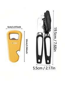 Multifunctional Manual Bottle & Can Opener, Magnetic Portable Labor‑Saving Kitchen Gadget, Universal Opener For Most Beer Bottles, Cans & Ring‑Pull Beverages, Effortless Easy‑Open Tool For Household Kitchen Use - View 10