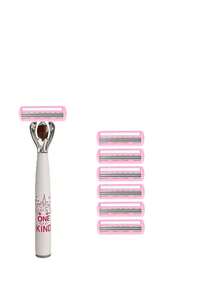 37pcs,Womensrazor,Razor,Facerazor,Hairremovalforwomen,Multiblade,Replacementblades,Pink,Smoothshave,Homeuse,Personalcare,Bodygrooming - Upgraded Version - View 17