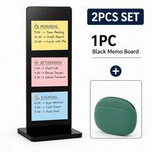 Papan Memo Monitor Akrilik yang Dapat Dilepas, Dudukan Layar Komputer, Papan Pesan, Perlengkapan Kantor dan Belajar - Beraneka warna - View 9