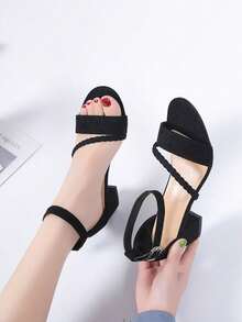 House Slippers - Black - View 1