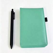 Mini Pocket Notebook, Notebook Holder, Includes 3x5 Inch Pocket Notebook, Ballpoint Pen, Small Notebook (A7) School Supplies - one-size - View 22