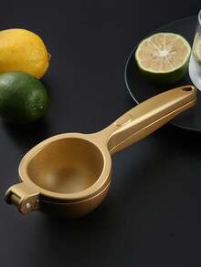 1pc Multi-Color Metal Fruit Juicer, Manual Juicing Machine - Silver - View 10