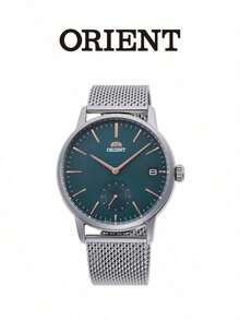 Orient Quartz Men's Wristwatch, Metal Band, 39.0mm Green Dial, Stainless Steel Strap, Business Style, Suitable For Gifting And Daily Wear RA-SP0006E10B - Green - View 5