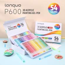 Glitter Effect Planner Pens, 9-Color Theme Set, Sparkling Art Pens, Suitable For Planner, Doodle, Greeting Card Making - 3D Relief Journaling Pen - View 20