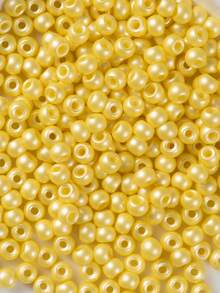 400 Pcs Pearl Beads For Jewelry Making,4mm Round Pearls For Bracelets Making Kit Small Pearl Filler Beads With Hole For DIY Craft Necklace Earrings - 4mm Pear Beads-400pcs - View 4
