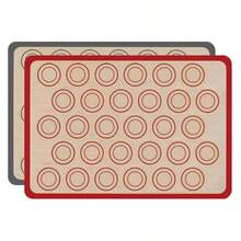2pcs Macaron Silicone Baking Mat, Non-Stick Baking Mat, 30-Circle Macaron Baking Mat, Heat-Resistant Oven Liner, Suitable For Cookies, Pastries, Bread, Pizza - View 14