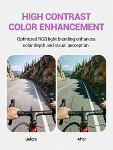 1pc SCVCN Unisex Sports Glasses For Outdoor Pickleball, Running, Hiking, Cycling, Driving - Multicolor - View 10