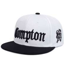 1pc Men's COMPTON Letter Embroidered Hip Hop Baseball Cap, Fashion Sports Adjustable Sun Protection Casual Hat, Suitable For Spring And Autumn Travel, Beach, Party - Multicolor - View 11