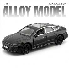 New RS7 Simulation Model - Exquisite Model Ornament - Three Doors Openable - Hatchback Trunk - Realistic Replica Model - Suitable For Office Decoration Collection - Exquisite Collectible Ornament - Home Decor - Gift Giving - Multicolor - View 8