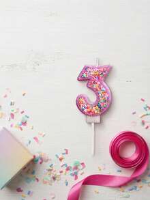 Rainbow Striped Candy Cane, Purple Shiny Edge - Sweet Inscription. Autumn Decor, Souvenir, Camping, Kitchen, Christmas, Party Gift, Cookware, Home Decor & Accessories, Party Decor & Supplies - View 1