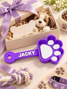 1pc Personalized Custom Pet Feeding Spoon, Customizable Pet Name, 3D Printed Cat Dog Feeding Spoon, Custom Pet Name Measuring Spoon, Pet Feeding Accessory, Unique Pet Gift - Multicolor - View 8