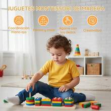 Kids Stacking Toys - Colorful - View 1