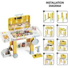 Kids Kitchen Playsets - Yellow - View 3