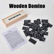 28pcs/Set Dominoes Set, Fun Interactive Tabletop Game, Suitable For Party And Outdoor Leisure Games - Multicolor - View 6