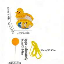 1pc Pet Toy Rolling Ball For Cats, Self-Entertainment Chewing Toy, Boredom Relief Biting Ping Pong Ball, Kitten Teaser Wand - Multicolor - View 5