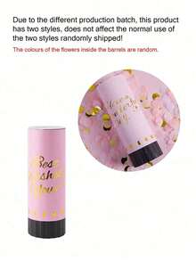 1pc Large Colorful Confetti Cannon, Handheld Twisted Tube, Suitable For Graduation Party, Wedding, Birthday, Anniversary, Gender Reveal Decoration And New Year And Mother's Day Graduation Decoration - Multi-color - View 6