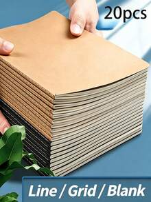 1/5/10/20 Notebook Set, Lined Journal, Multi-Functional Notebook, Suitable For Notes, Learning, Planning, Journaling, Drawing And Creative Ideas, Perfect For College Back To School Or Office Use, Drawing Tools, Christmas Gift, School Supplies, Student Gift - Multiple Styles - View 8