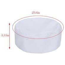 Nanxson 1 buah Topi Koki Unisex, Topi Koki Masak Jaring Bernapas yang Dapat Diatur, Topi Kerja Pelayan Restoran Hotel, Topi Pengering Rambut Kamar Mandi, Dapat Digunakan Kembali dan Dicuci - MultiWarna - View 4